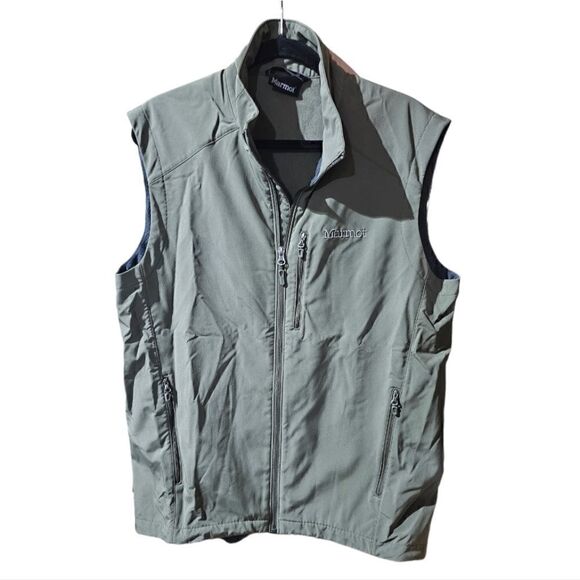 MARMOT Men’s Fleece-Lined Softshell Vest - Size Large - Picture 1 of 7
